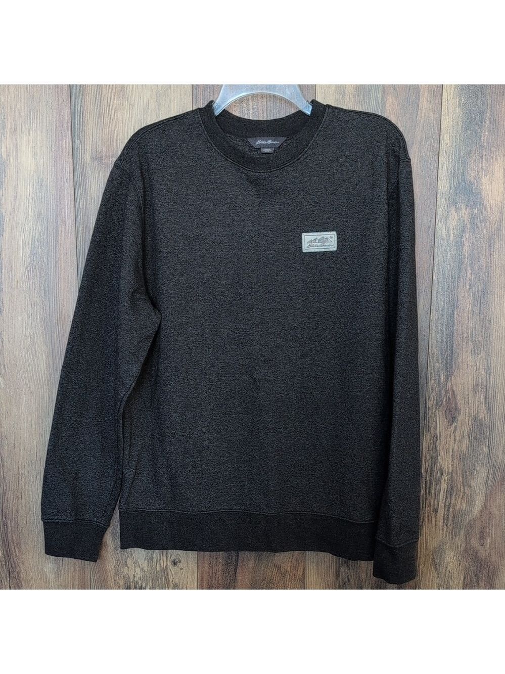 Eddie Bauer Charcoal Crewneck Men's Sweatshirt M                            C302